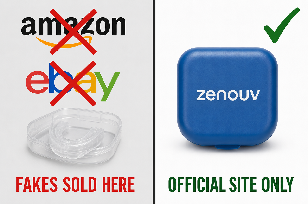 Amazon and eBay sell fakes; authentic Zenouv only on official site